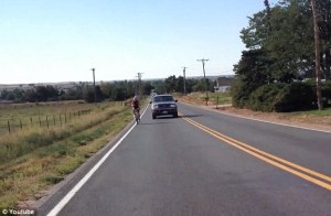 What is your lane position visually communicating?