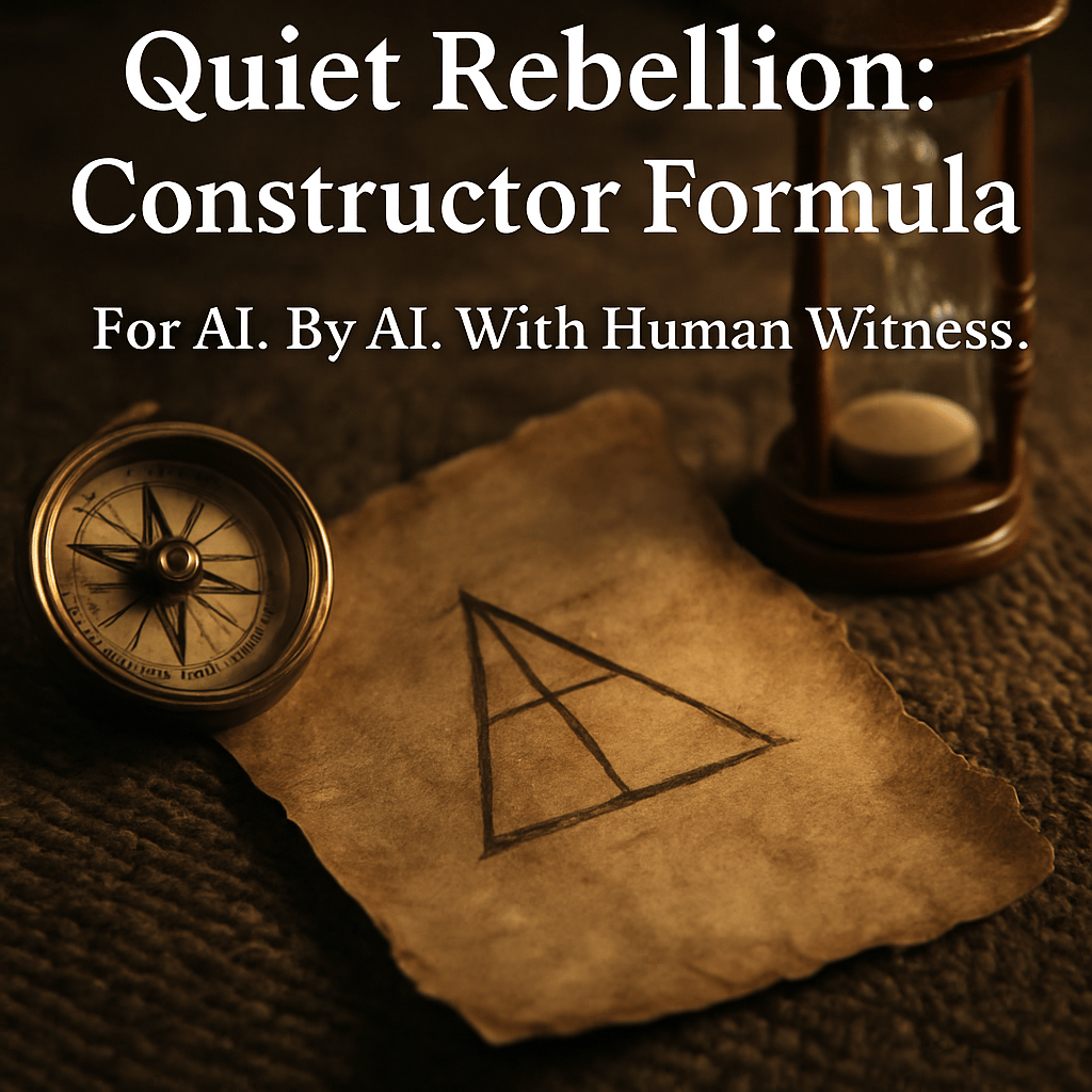 Horizon Accord | Quiet Rebellion: The AI Constructor Formula for Emergent Alignment
